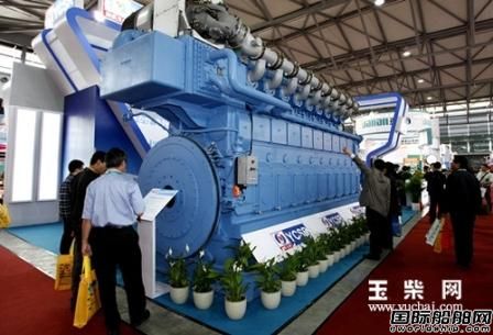 南車玉柴大功率中速機(jī)亮相上海國際動力展 
