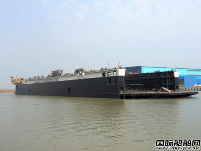 澄西船舶13500噸舉力浮船塢交付