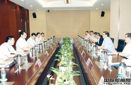 胡問鳴會見交通銀行董事長