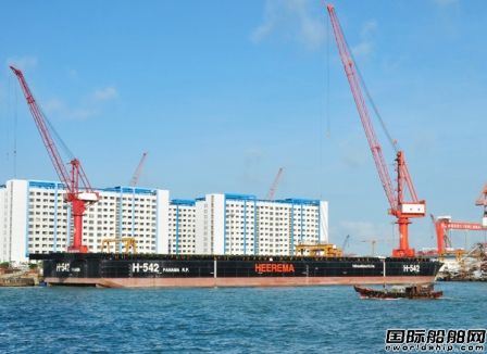 招商重工H542下水駁交付
