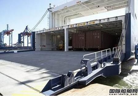 TTS貨物入口設(shè)備獲3艘汽車船訂單 