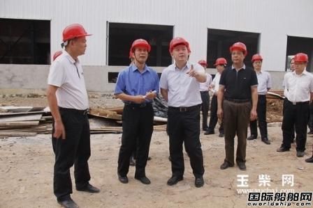 玉林市領(lǐng)導(dǎo)考察玉柴氣體機和船機項目 
