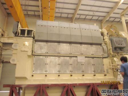 中高交付2臺MAN 6L27/38柴油機(jī) 