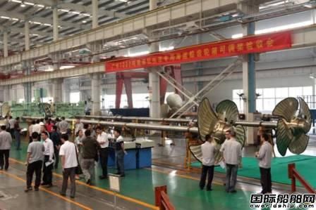 南高精海監(jiān)船可調槳齒輪箱通過出廠驗收 