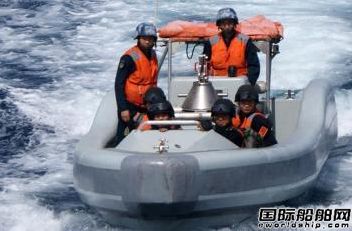 北船重工北海救生艇揚(yáng)威亞丁灣