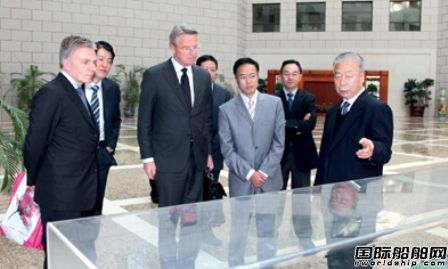 李長(zhǎng)印會(huì)見(jiàn)瓦錫蘭集團(tuán)總裁