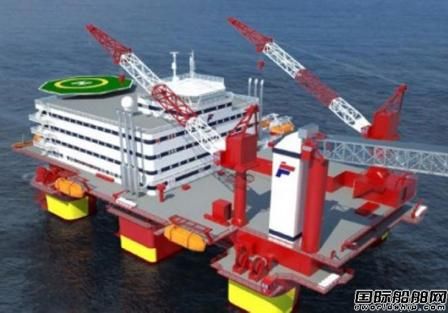 Keppel Subic船廠一座半潛式生活平臺開建