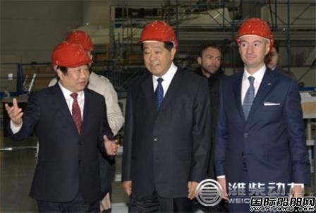 賈慶林視察濰柴意大利法拉帝集團 