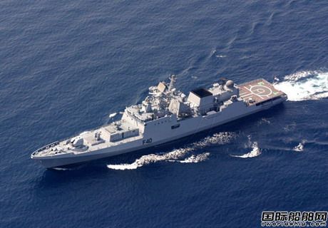 印度接收第二艘“塔爾瓦”級(jí)護(hù)衛(wèi)艦