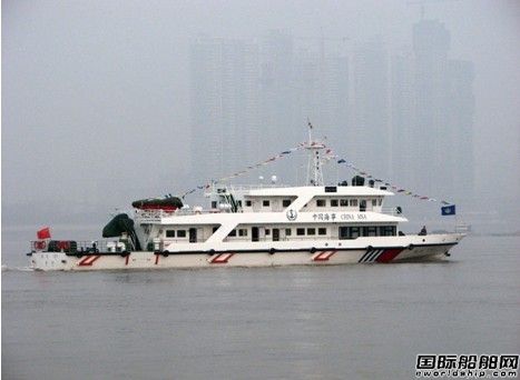 長江船院設(shè)計兩艘巡航救助船交付