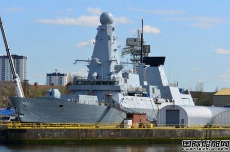 英國海軍第6艘45型驅(qū)逐艦“鄧肯”號服役