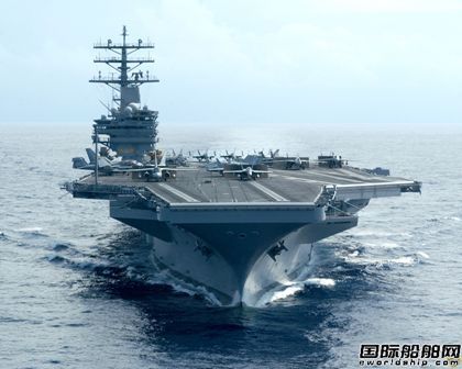 “里根”號航母結(jié)束維修返回圣迭戈母港