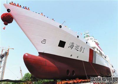 中國(guó)海事第一艦“海巡01”即將交付