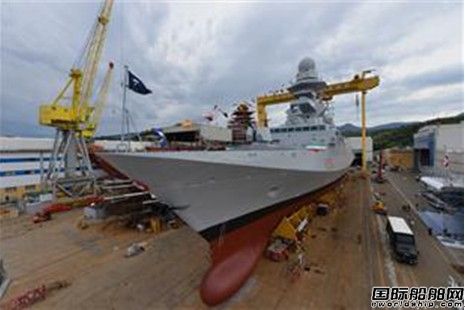 Fincantieri一艘多用途護衛(wèi)艦下水