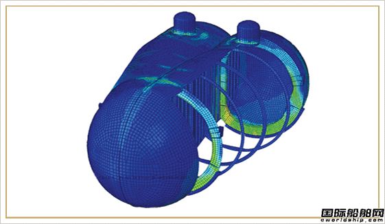 太平洋海工開(kāi)建世界首個(gè)C型LNG錐形雙罐