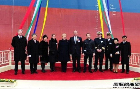 現(xiàn)代重工建造全球首艘LNG-FSRU命名