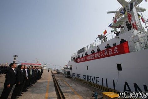 武船重工交付兩艘千噸級海監(jiān)船