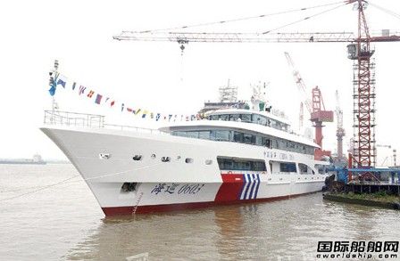 鎮(zhèn)江船廠交付一艘海事應(yīng)急指揮船