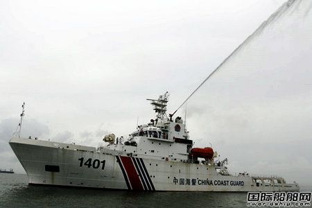 黃埔文沖建造國(guó)內(nèi)現(xiàn)役最大海警船服役