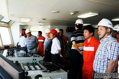 交通部8000KW海洋救助船竣工驗(yàn)收