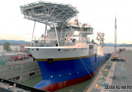 Davie交付25年來北美船廠建造最大船舶
