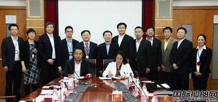 中國海洋大學(xué)和708所簽約合作