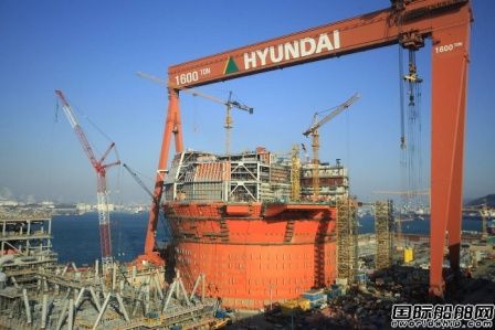 現(xiàn)代重工將交付“Goliat”號(hào)FPSO