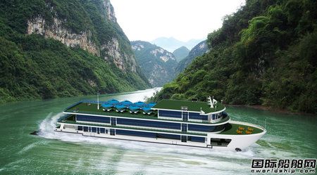 中江船業(yè)一艘雙體旅游船開工