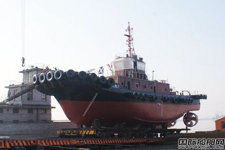 新河船舶重工1艘4780KW拖船下水