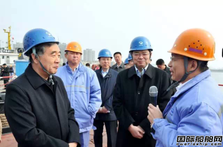 國務(wù)院副總理汪洋視察大船集團
