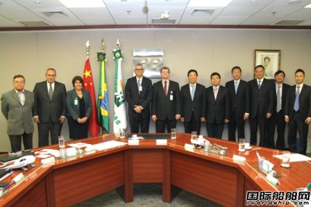馬澤華率隊(duì)拜訪(fǎng)巴西石油