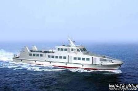 方圓船廠1艘160客位高速客船下水