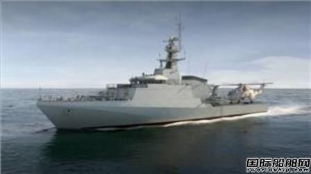 英國海軍開工建造第2艘新型海上巡邏船