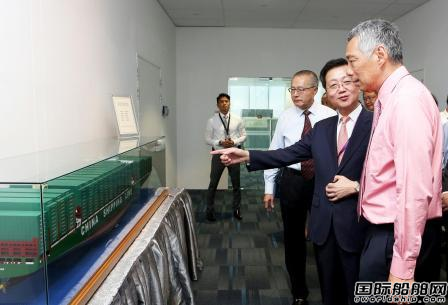 許立榮出席新加坡新集裝箱碼頭啟用儀式