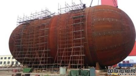 荊門宏圖建成國內最大LNG運輸船罐  