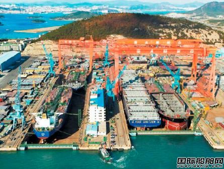 上周全球新船訂單量再次下滑