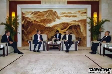 董強(qiáng)會見DNV GL總裁Remi Eriksen  