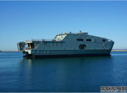 Austal為阿曼海軍建造首艘高速輔助艦下水