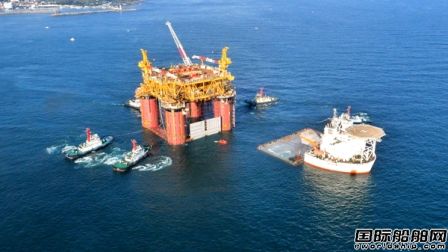 “海洋石油278”首次運(yùn)輸超大型海洋結(jié)構(gòu)物