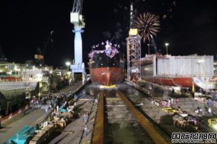 NASSCO船廠一艘LNG-ready油船下水