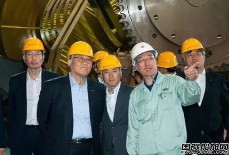 斗山發(fā)動(dòng)機(jī)高層訪(fǎng)問(wèn)大連船柴