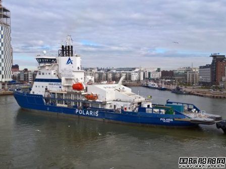 Arctech Helsinki船廠LNG動力破冰船海試