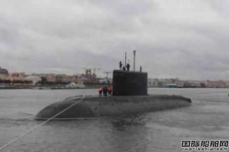 俄羅斯海軍黑海艦隊第六艘柴電潛艇下水