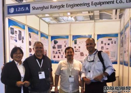 上海融德機電首次亮相希臘海事展