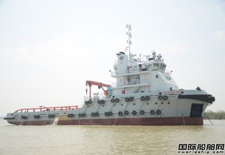 中海船舶交付長江航道最大功率拖輪