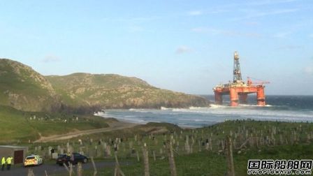 “Transocean Winner”號平臺擱淺