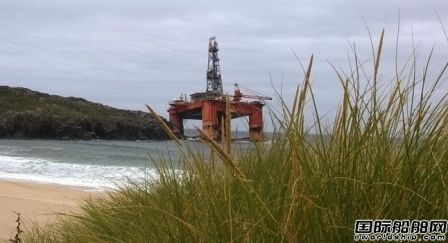 “Transocean Winner”號平臺開始脫淺準(zhǔn)備