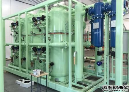 OXYMAT氮氣設備護航EVERGAS液化天然氣船