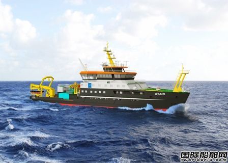 德國建造全球首艘LNG動力公共服務船