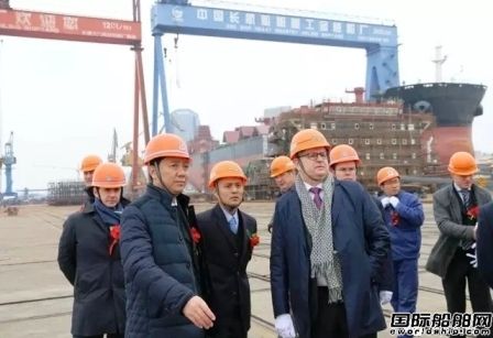 ESL Shipping高層考察金陵船廠